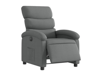 Fauteuil d'appoint en tissu gris