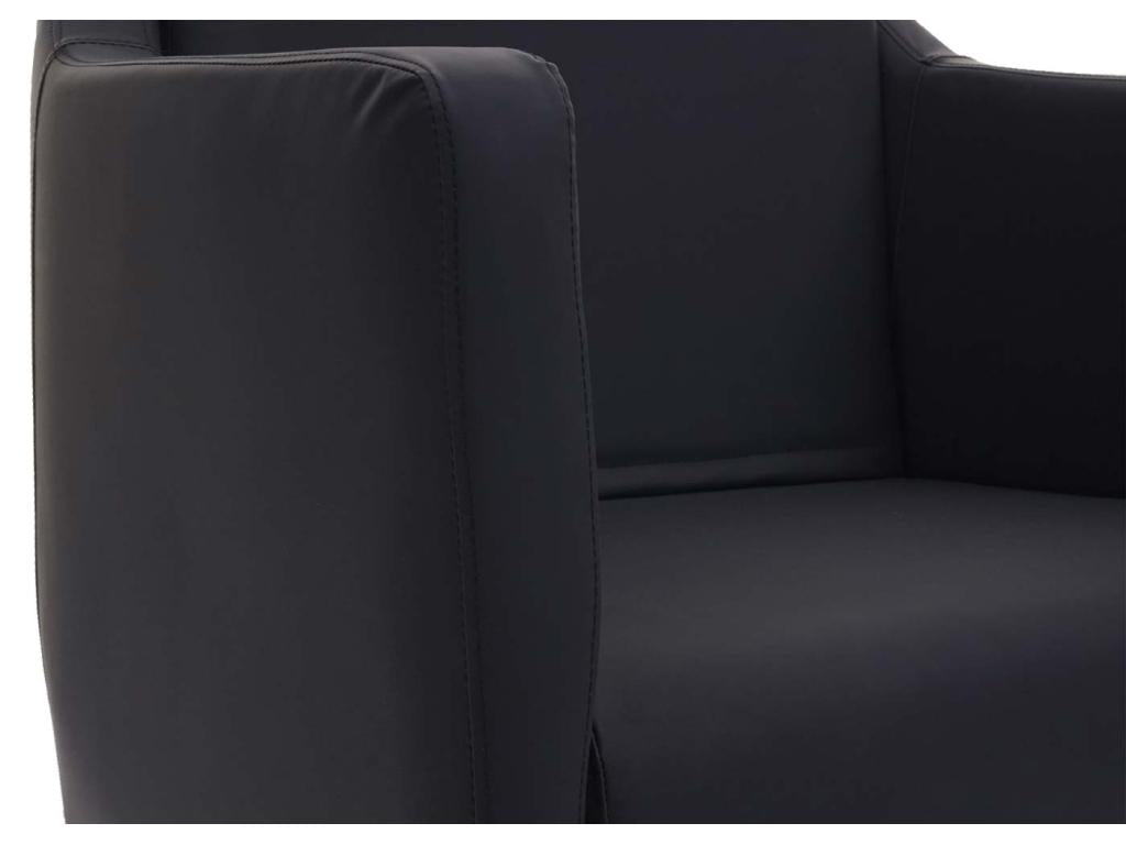 Fauteuil d'appoint en métal, 72 x 85 x 80 cm, gris