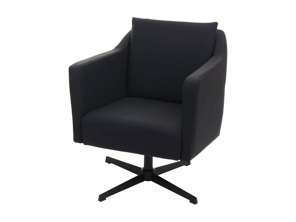 Fauteuil d'appoint en métal, 72 x 85 x 80 cm, gris