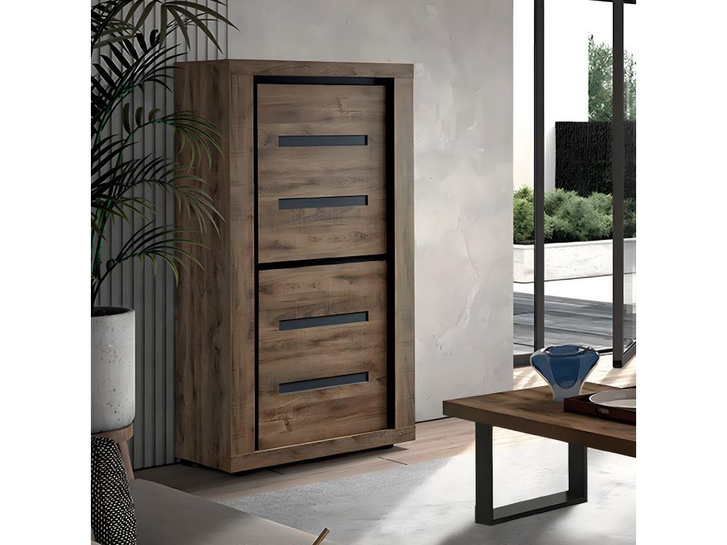 Produit à 2 portes, marron