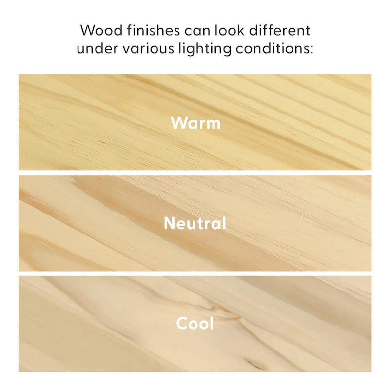 Banc d'entrée simple en bois de style Mid-Century, Plank and Beam - 41,3 cm L x 16,5 cm l x 17,5 cm H