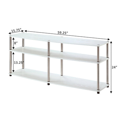 Meuble TV à 3 niveaux 65 pouces de Convenience Concepts Designs2Go