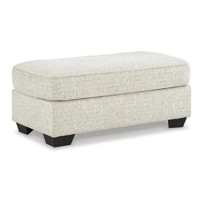 Pouf beige Signature Design by Ashley Valerano