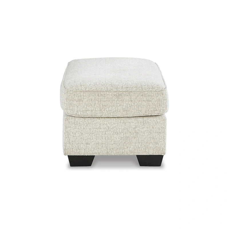 Pouf beige Signature Design by Ashley Valerano