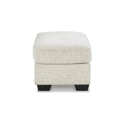 Pouf beige Signature Design by Ashley Valerano