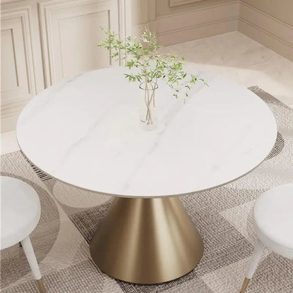 Ensemble table et chaises rondes 5 pièces Morden Fort Modern Luxury