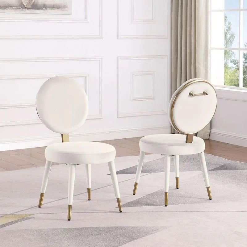 Ensemble table et chaises rondes 5 pièces Morden Fort Modern Luxury