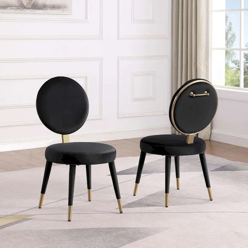 Ensemble table et chaises rondes 5 pièces Morden Fort Modern Luxury