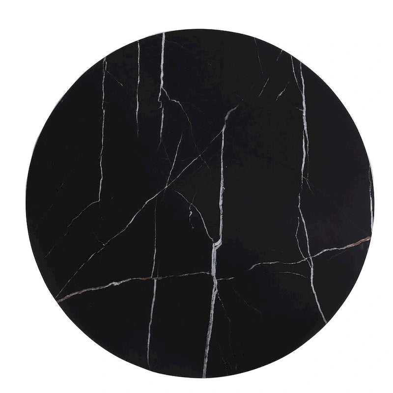 Ensemble table et chaises rondes 5 pièces Morden Fort Modern Luxury