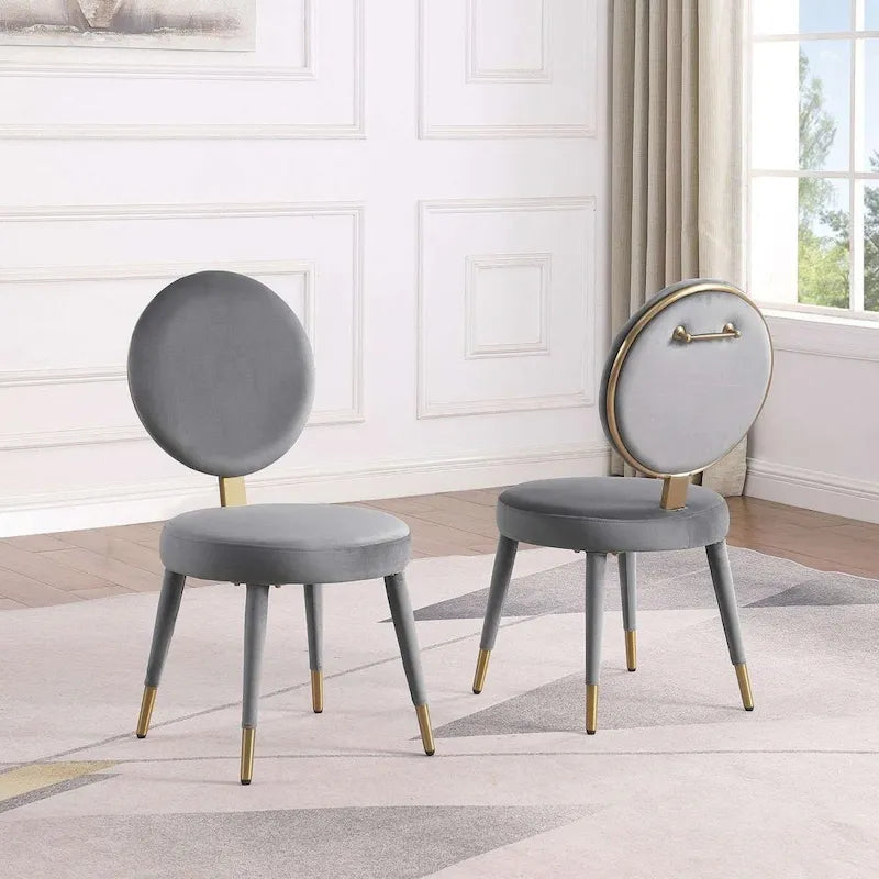 Ensemble table et chaises rondes 5 pièces Morden Fort Modern Luxury