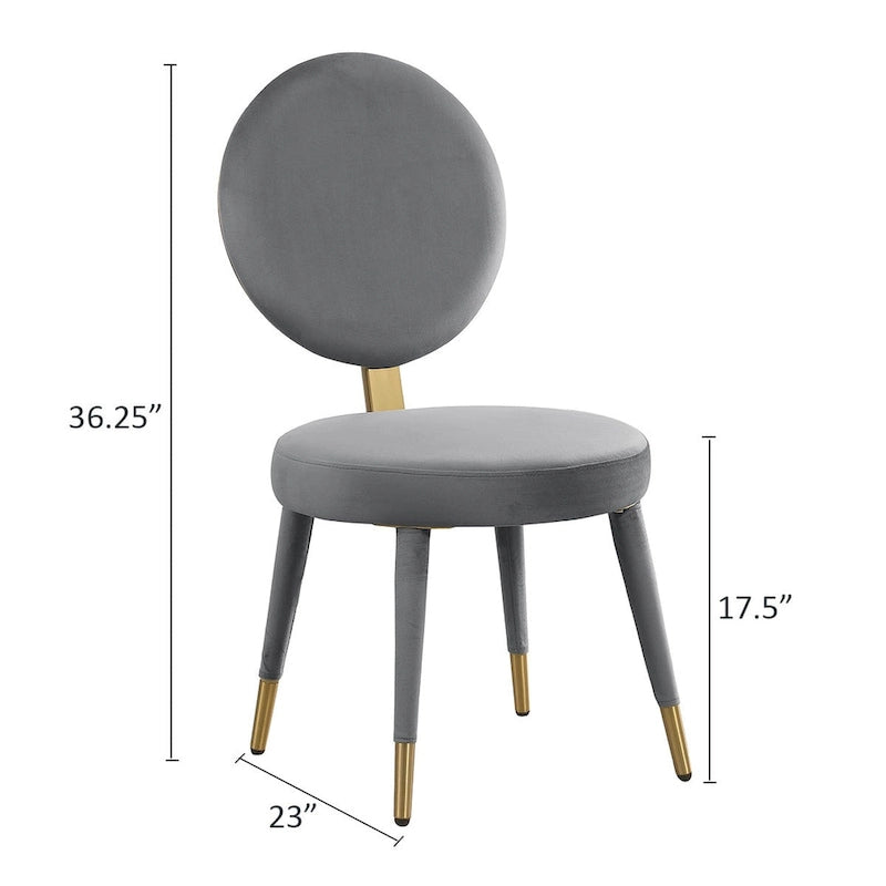Ensemble table et chaises rondes 5 pièces Morden Fort Modern Luxury