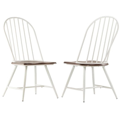 Ensemble de salle à manger Belita 5 pièces, style moderne bicolore en bois, style milieu du siècle, iNSPIRE Q Modern