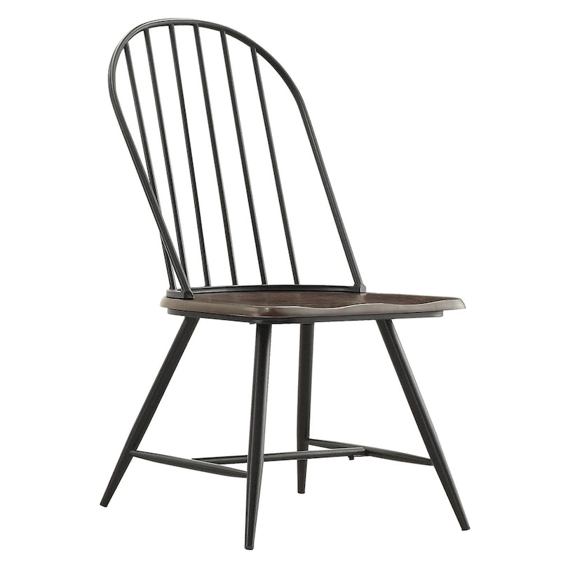 Ensemble de salle à manger Belita 5 pièces, style moderne bicolore en bois, style milieu du siècle, iNSPIRE Q Modern