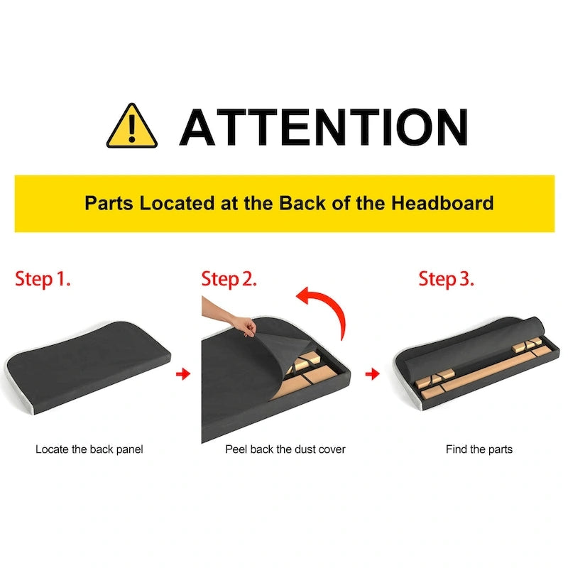Lit Ginny à dossier cambré réglable en losanges par iNSPIRE Q Classic