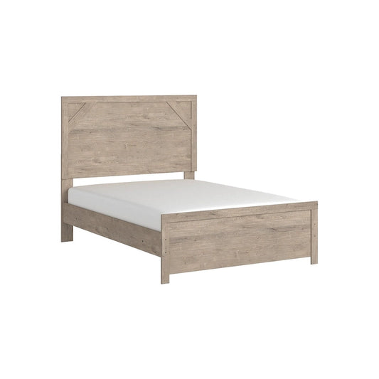 Senniberg Light Brown Panel Bed