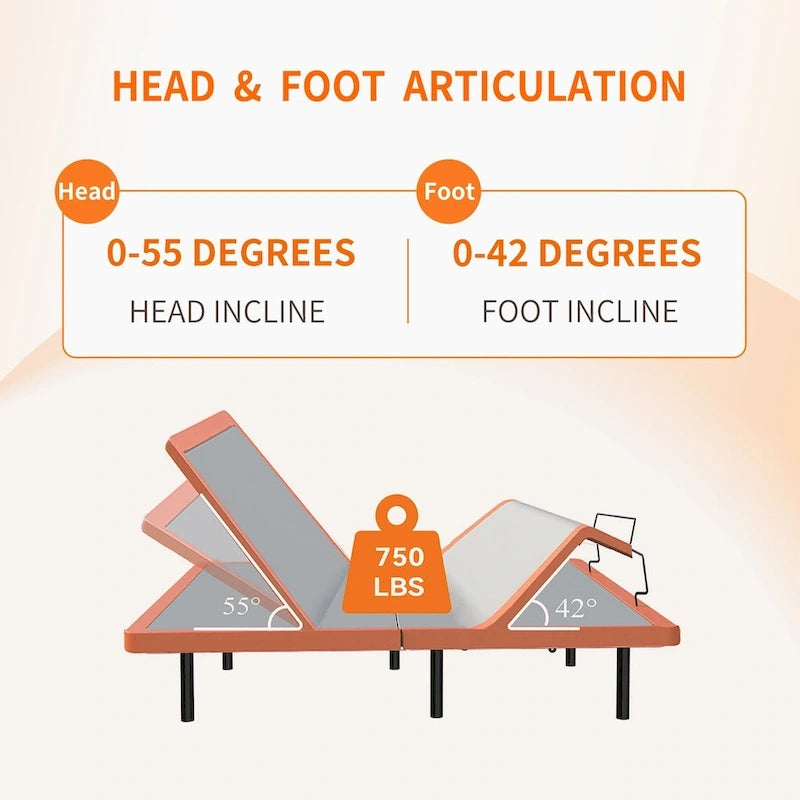 Cadre de lit réglable ESHINE