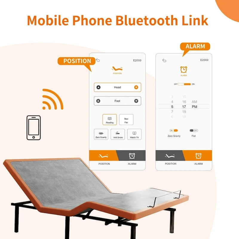 Cadre de lit réglable ESHINE