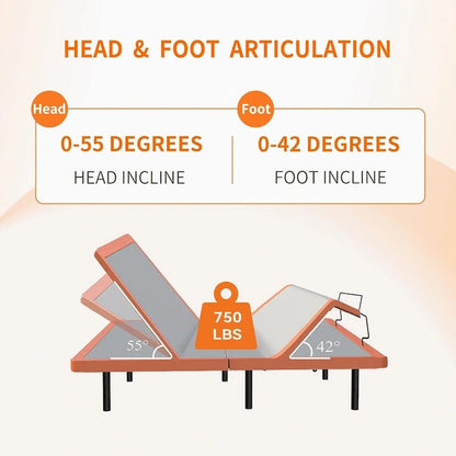Cadre de lit réglable ESHINE