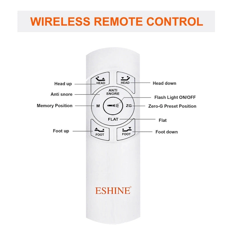 Cadre de lit réglable ESHINE