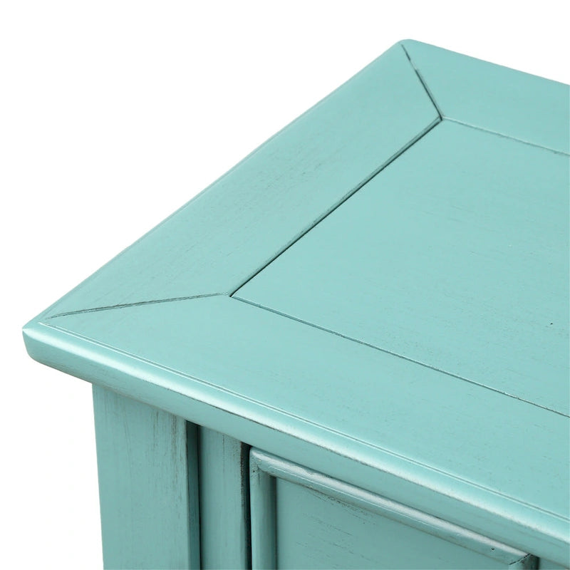 Console d'entrée longue rustique à 4 tiroirs Harper &amp; Bright Designs