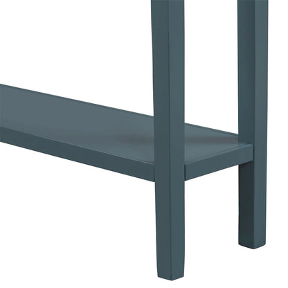 Console d'entrée longue rustique à 4 tiroirs Harper &amp; Bright Designs