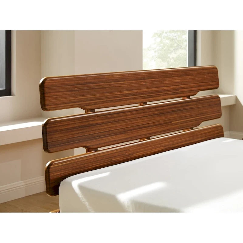 Ensemble de chambre à coucher Dylan 5 pièces avec plateforme Queen en cuivre