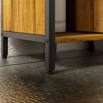 Étagère de rangement à plusieurs niveaux pour salle de bain à suspendre au-dessus des toilettes