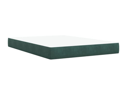 Matelas en velours, 160 x 200 cm, vert
