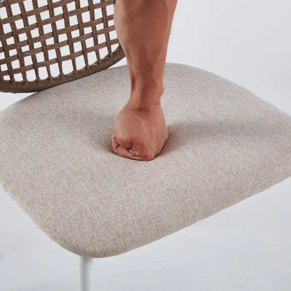 Chaise Sennit, lot de 4, chaise de salle à manger, chaise de café, convient pour la salle à manger et le salon.