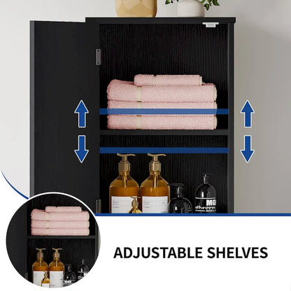 Panier à linge inclinable Moasis 53H avec étagères et panier réglables