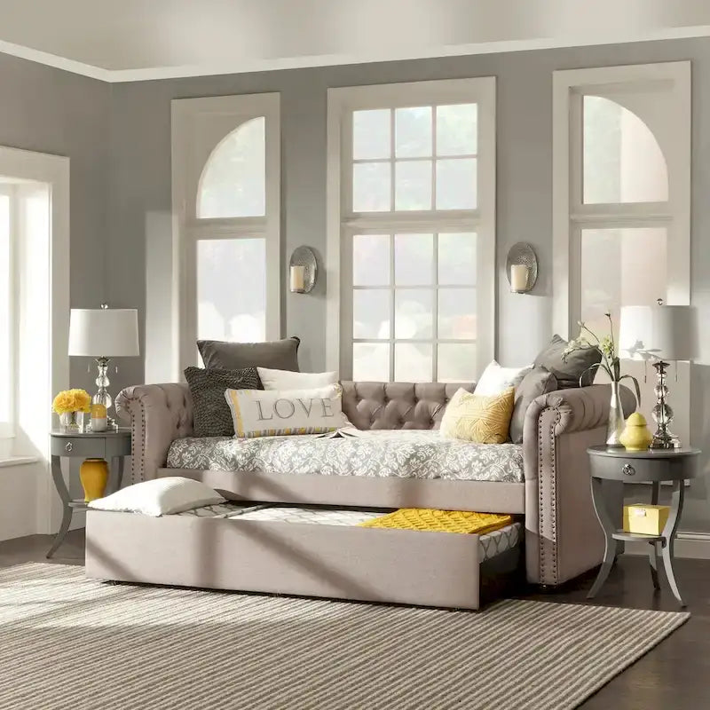 Lit de jour Chesterfield Knightsbridge par iNSPIRE Q Artisan