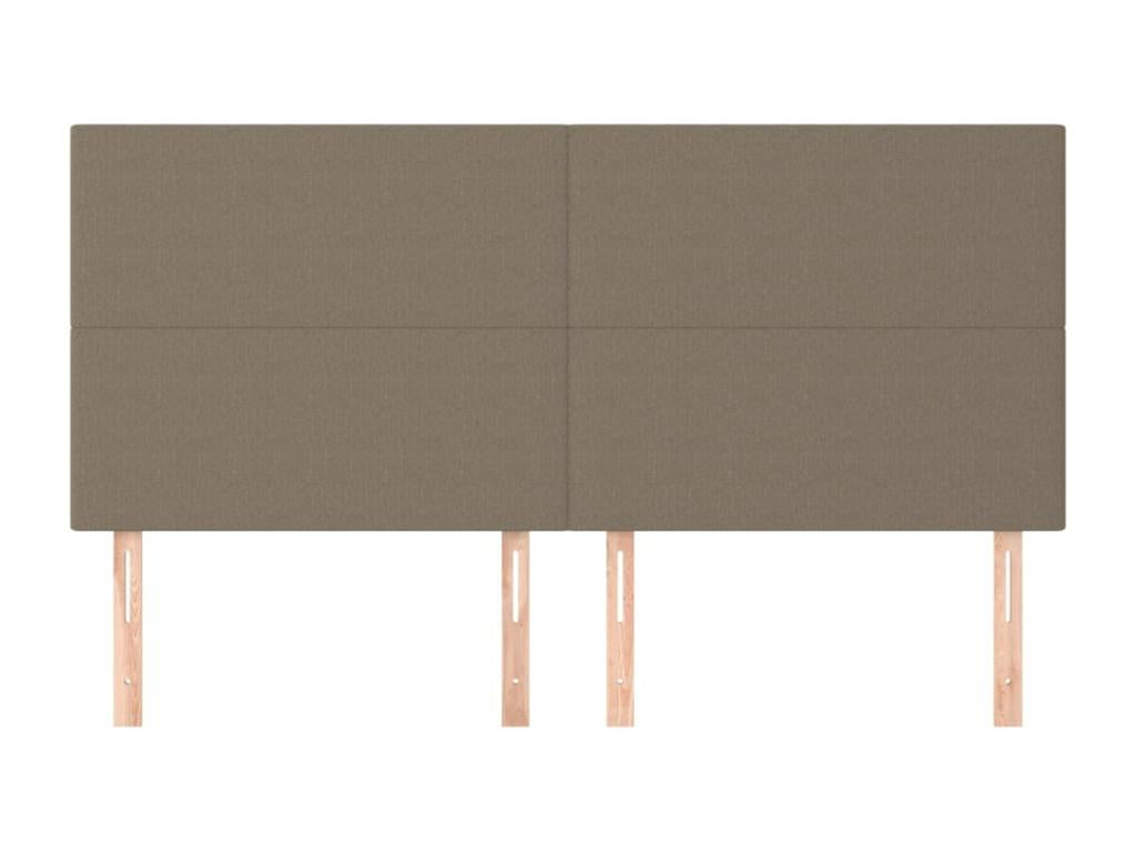 Cadre de lit en tissu 4 pièces, 100 x 5 x 78 cm