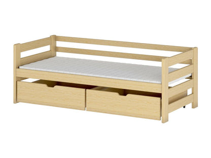 Cadre de lit enfant, 590 x 200 cm, beige