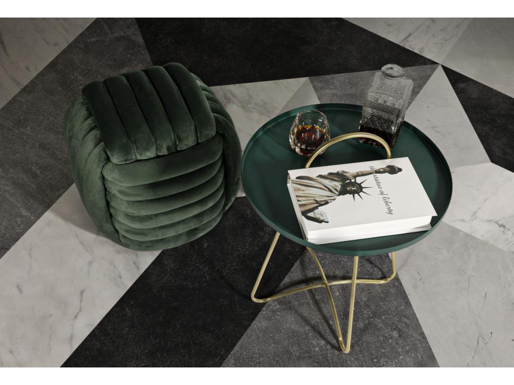 Table basse verte