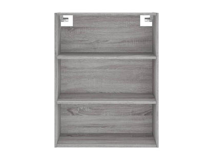 Buffet en bois d'ingénierie, 69,5 x 34 x 180 cm, gris