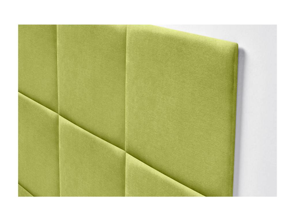 Cadre de lit en tissu, vert