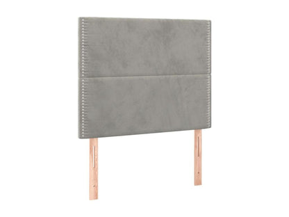 Matelas en velours, 80 x 200 cm, blanc