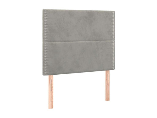 Matelas en velours, 80 x 200 cm, blanc