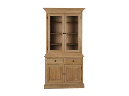 Buffet en chêne clair naturel à 2 portes et 2 tiroirs