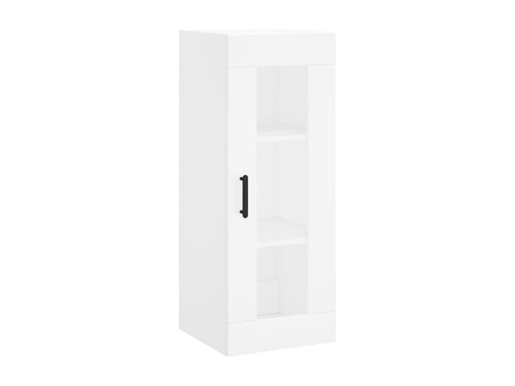 Buffet en bois d'ingénierie, 34,5 x 34 x 180 cm, blanc