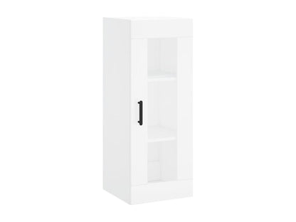 Buffet en bois d'ingénierie, 34,5 x 34 x 180 cm, blanc