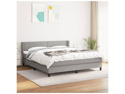 Matelas en tissu, 160 x 200 cm, blanc