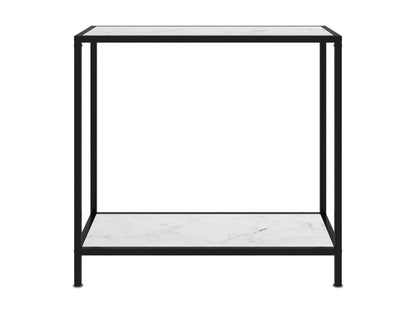 Table, 80 x 35 x 75 cm, blanche