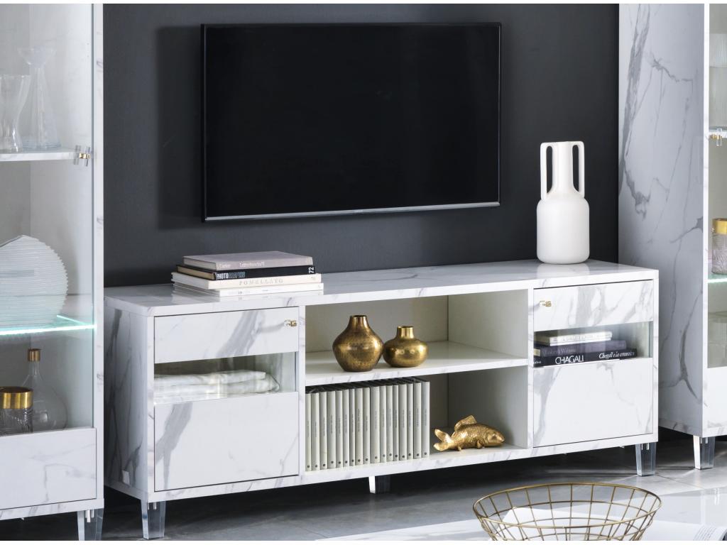 Meuble TV blanc
