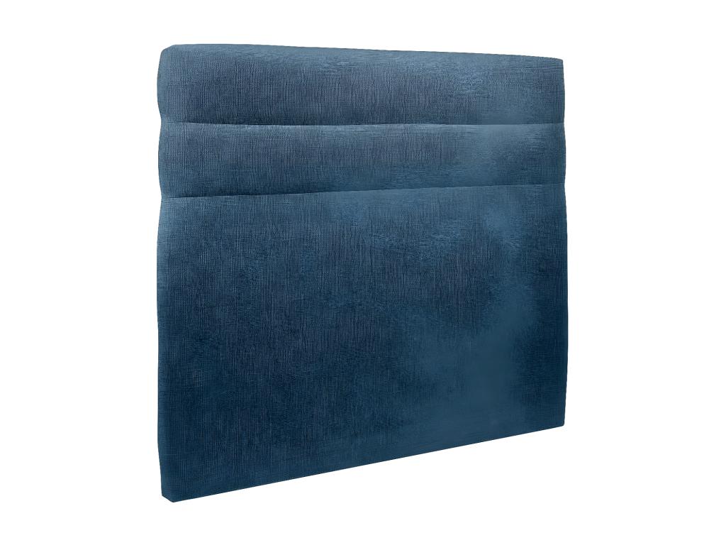 Cadre de lit en tissu, bleu