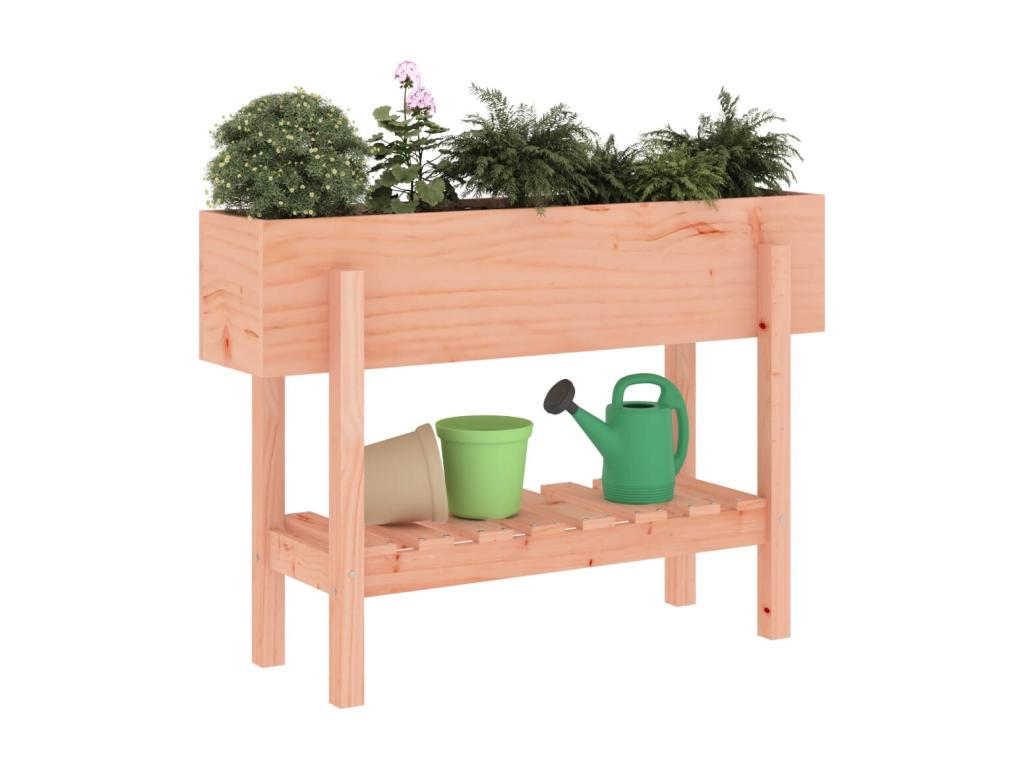 Cadre de lit en bois massif, 101 x 30 x 69 cm, naturel clair