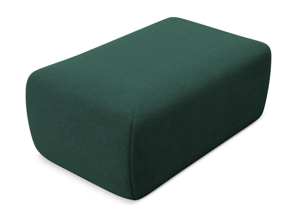Pouf en tissu, vert