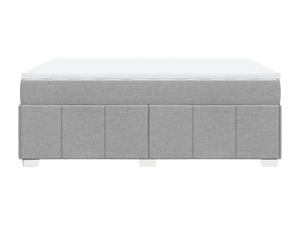 Matelas en tissu, 140 x 200 cm, gris