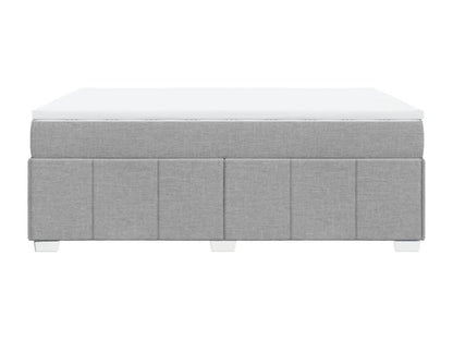 Matelas en tissu, 140 x 200 cm, gris