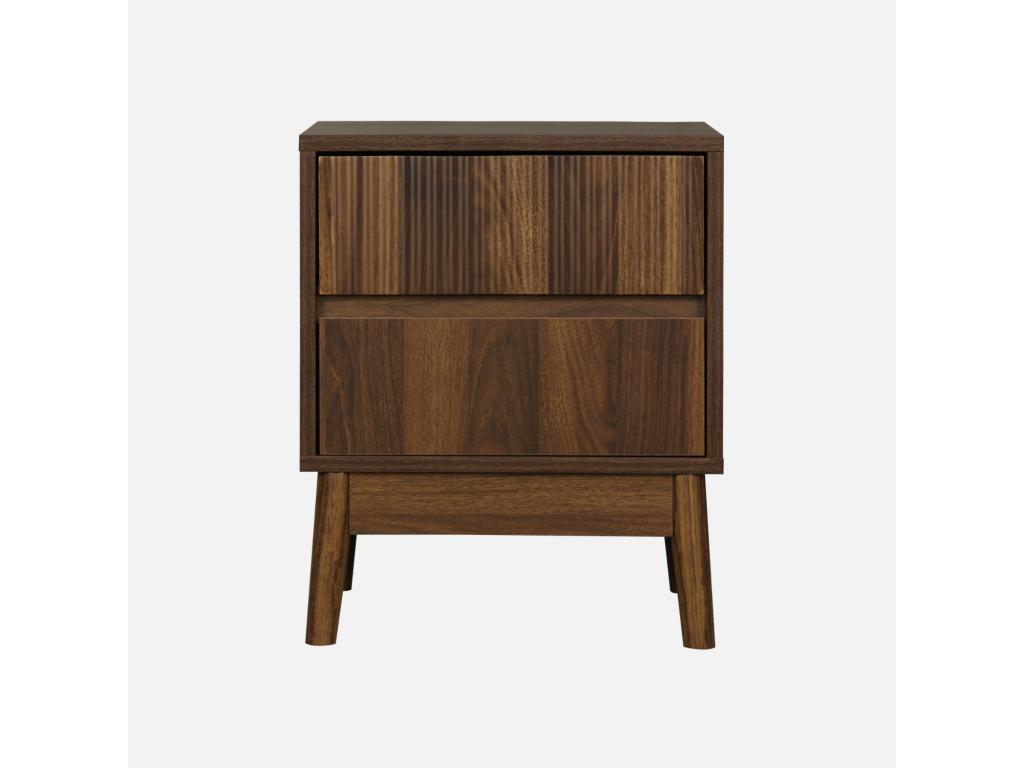 Table en pin, marron